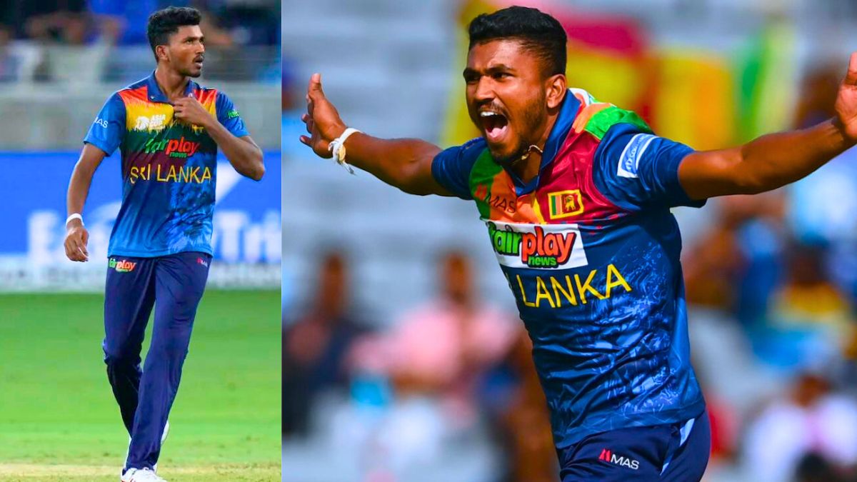 दिलशान मदुशंका श्रीलंका के बाएं हाथ के तेज गेंदबाज