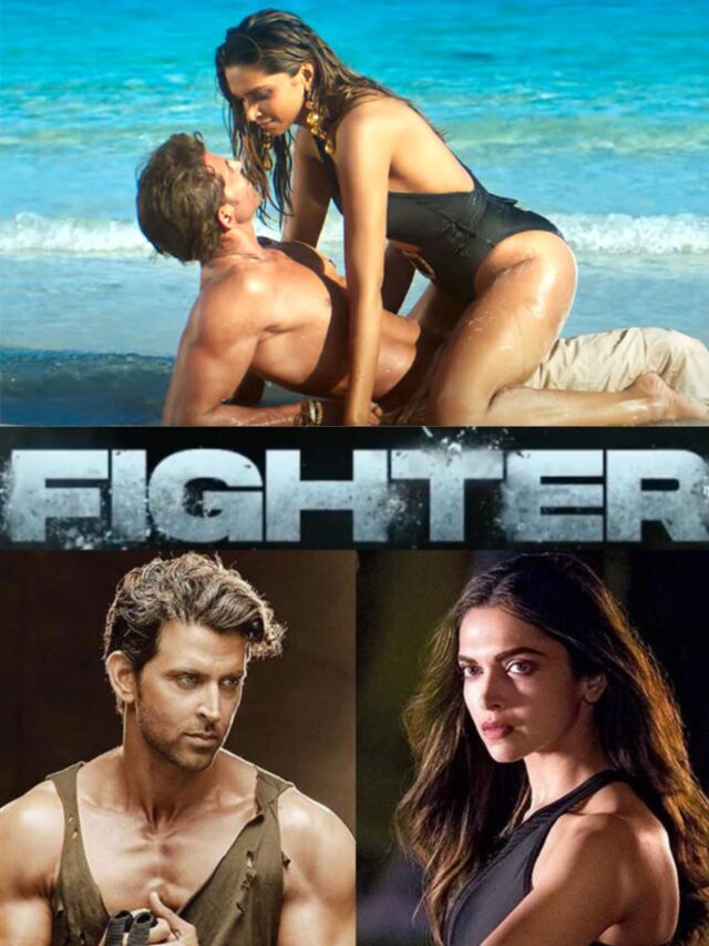 fighter movie romantic scenes:  फिल्म फाइटर में ऋतिक रोशन और दीपिका पादुकोण ने पार की सारी हदें